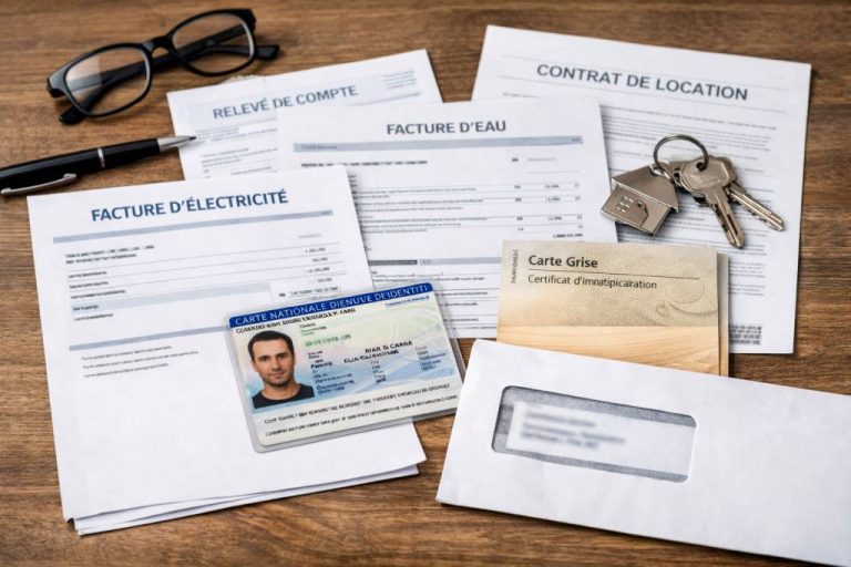 Attestation de domicile pour carte grise : justificatifs acceptés et erreurs fréquentes