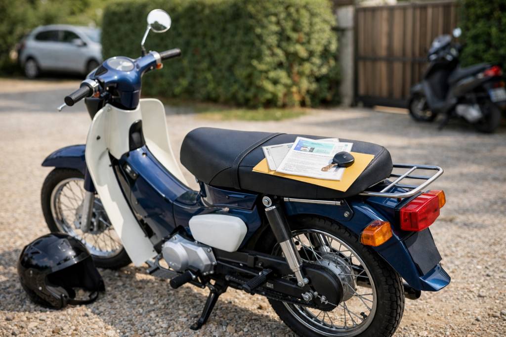 Cyclomoteur carte grise : démarches d’immatriculation, prix et documents nécessaires